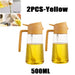 500ml Oil Spray Bottle & Cruet – Refillable Oil Dispenser for Kitchen and BBQ
