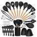 36-piece Silicone Cooking Utensil Set with Holder