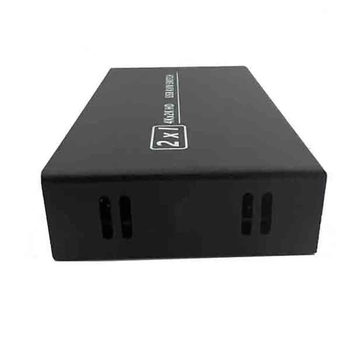 4K HDMI KVM Switch — 2-Host USB & HDMI, Share Monitor, Keyboard & Mouse