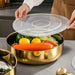 Stainless Steel Mixing Bowl with Lid — Heavy-Duty, Dishwasher-Safe