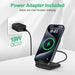 Fast Wireless Charging Stand — 30W Qi Charger for iPhone 12–17 Pro Max, Samsung S21–S24 & Xiaomi