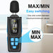 Professional Digital Decibel Meter 30–130 dB — Handheld Sound Level Meter