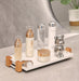 Wooden Countertop Organiser – Cosmetic & Coffee Station Shelf for Vanity