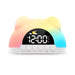 Bear-Shaped Sunrise Alarm Clock — Digital Wake-Up Light & Night Lamp