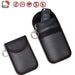 Car Key Signal Blocking Pouch Carbon Fibre RFID Faraday Case — Black