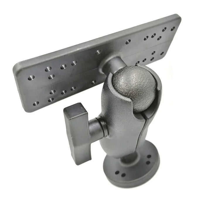 360° Swivel Fishfinder & GPS Mount Plate for Kayak and Boat (5")