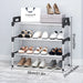 Multi-layer Dustproof Shoe Rack — 3–7 Tier Space-saving Organiser