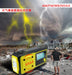 5000mAh Emergency Hand Crank Radio — AM/FM/SW, Solar, USB & NOAA Alerts