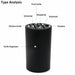 Knife Holder Insert — Black PP/TPR Kitchen Knife Organiser Stand