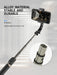 Q08 Handheld Gimbal Stabiliser & Selfie Stick with Bluetooth Remote for Smartphones