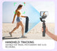 C22 AI Face-Tracking Handheld Gimbal Stabiliser — 3‑in‑1 Selfie Stick & Tripod for Smartphones