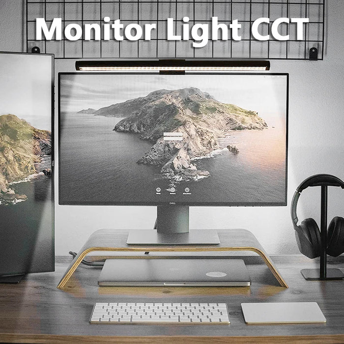 LED Monitor Light Bar — Eye-Care Stepless Dimming for Work & Gaming