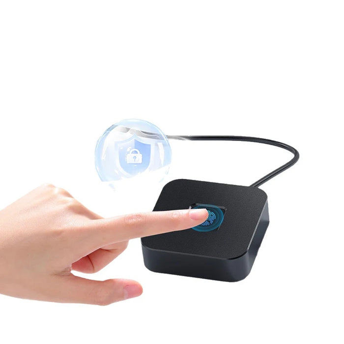 USB Fingerprint Reader for Windows Hello — 1.5m Braided Cable (Windows 11/10)