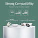 2.5G PoE Splitter 30/60/90W — Wall-mount, Isolated Ports, 10/100/1000/2500 Mbps