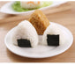Triangle Onigiri Mould – Rice & Vegetable Roll Press, Small or Large, Food‑grade PP (Yellow/White)