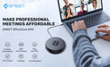 EMEET OfficeCore M1A USB Conference Speakerphone — 360° 2‑Mic Pickup
