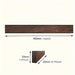 16-inch Walnut Magnetic Knife Holder – Wooden Wall-Mount Knife Strip