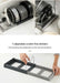 Expandable Pots & Pans Storage Rack for Cabinets — 6 Adjustable Shelves, Pot & Lid Holder