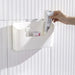 Wall-Mounted Adhesive Storage Rack – Single-Tier PP Organiser for Kitchen & Bathroom
