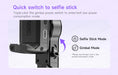C22 AI Face-Tracking Handheld Gimbal Stabiliser — 3‑in‑1 Selfie Stick & Tripod for Smartphones