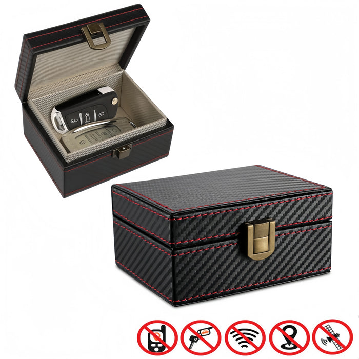 Faraday Key Box — Signal‑Blocking Pouch for Keyless Car Security