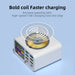 8-Port Wireless Fast Charging Station — 15W Wireless, 65W Total, PD & QC