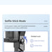 Q18 360° Follow-Tracking Gimbal — Selfie Stick Tripod with Fill Light for iPhone & Smartphones