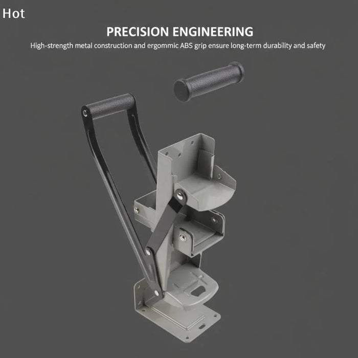 Heavy-Duty Metal Can Crusher for 12oz & 16oz Cans with Bottle Opener