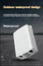 Waterproof Outdoor PoE Splitter 10/100Mbps — 48V to 12V (1.2A or 4A)