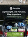 Foldable Children's Football Goal with Pump & Ball – Portable Soccer Set