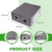 Starlink V2/V3/V4 Passive PoE Injector — Dual Power (12–51V DC / 100–240V AC)