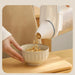 Airtight Rice Storage Container with Clear Scale — Double-Sealed for Cereal, Flour & Rice