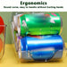 Auto-Rolling Can Dispenser Fridge Organiser – Plastic Pantry Bins