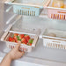 Hanging Fridge Drawer – Pull-Out Egg & Fruit Storage (PP Plastic, Adjustable)
