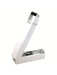 Wall-Mounted Can Crusher — Heavy-Duty White Metal Compactor