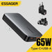 Essager Ultra Thin 65W GaN Travel Charger Quick Charge 4.0 PD3.0 PPS Portable Type C Charger For iPhone Samsung Macbook Laptop