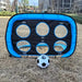 Garden Football Goal – Portable Trapezoid Frame with 3‑Minute Pop‑Up