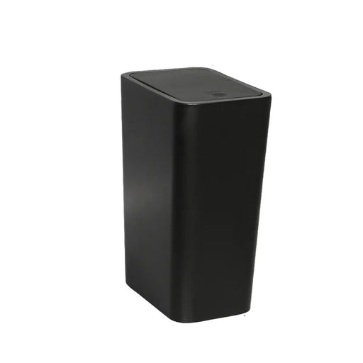 Slim Press-Top Pop-Up Bin — One-Touch Lid, Airtight Odour Lock, 10L
