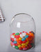 Hand‑blown Glass Storage Jars with Ball Cork Stopper — Transparent Kitchen Organiser for Tea, Spices & Nuts