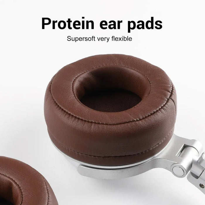 Oneodio Pro 30 - Professional Studio DJ Headphones, Over Ear Wired Earphones, Microphone, HiFi Monitors, Foldable Gaming Headset - Ideal for DJs, Musicians and Gamers