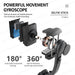 Q08 Handheld Gimbal Stabiliser & Selfie Stick with Bluetooth Remote for Smartphones