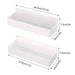 Set of 2 Magnetic Metal Storage Shelves — Fridge & Washing Machine Hanging Rack