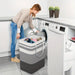 75L Collapsible Laundry Hamper with Handles – Large Capacity Clothes Basket