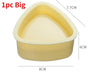 Triangle Onigiri Mould – Rice & Vegetable Roll Press, Small or Large, Food‑grade PP (Yellow/White)
