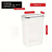 4-Pack Medium Airtight Food Storage Containers with Lids — 2.0L for Coffee, Sugar & Baking Supplies