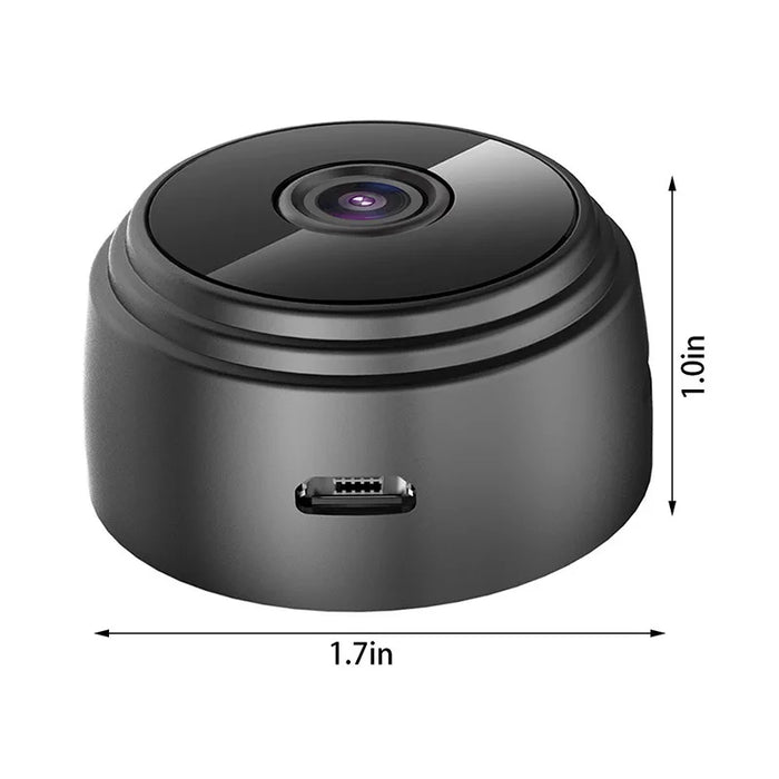 Mini Camera 1080P HD - Night Vision Micro Camera with Voice & Video, Wireless Security Mini Camcorders, Wifi Enabled - For Enhanced Home Security