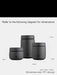 Stainless Steel Vacuum Canister — Sealed Storage for Coffee & Tea