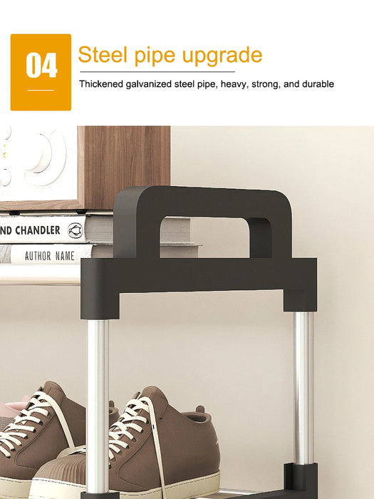 Multi-layer Dustproof Shoe Rack — 3–7 Tier Space-saving Organiser
