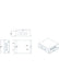 2.5G PoE Splitter 30/60/90W — Wall-mount, Isolated Ports, 10/100/1000/2500 Mbps