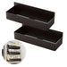 Set of 2 Magnetic Metal Storage Shelves — Fridge & Washing Machine Hanging Rack